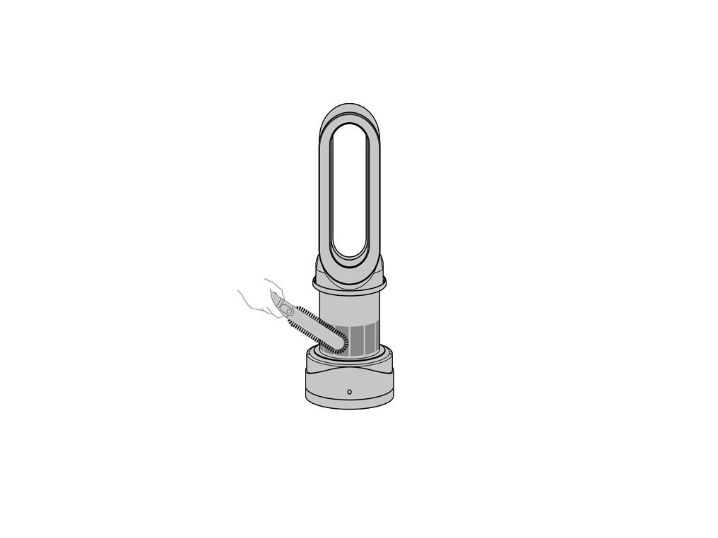 Support Dyson Pure Hot Cool Link purifier fan heater HP03